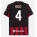 AC Milan Samuele Ricci #4 Hjemmedrakt 2025-26 Korte ermer